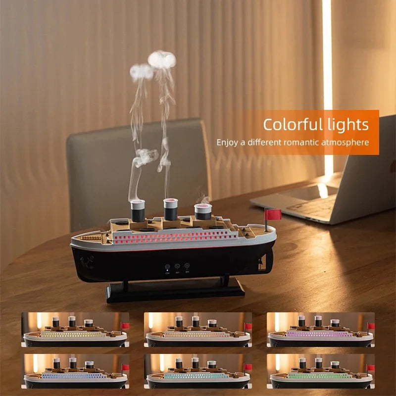 Titanic Ship Humidifier & Essential Oil Diffuser