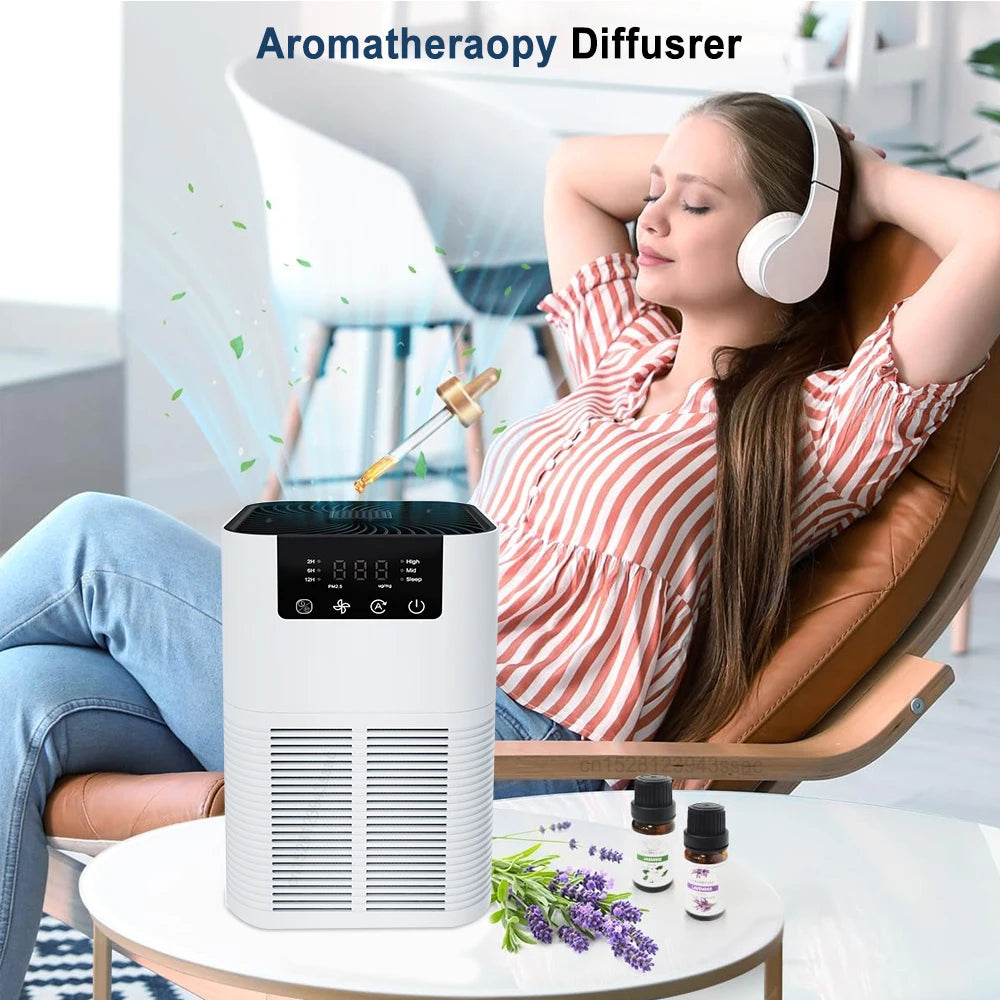 Portable HEPA Air Purifier for Home & Pets