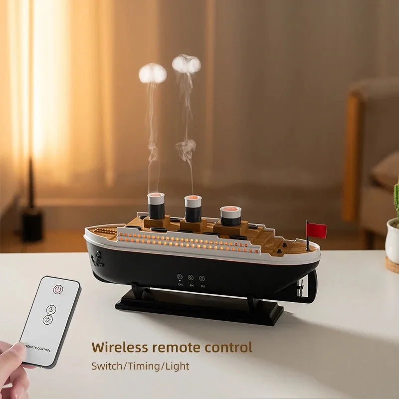 Titanic Ship Humidifier & Essential Oil Diffuser